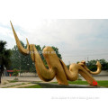 Large golden Stainless Steel Sculptures